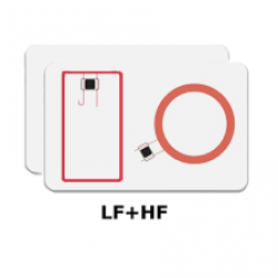 DUAL FREQUENCY RFID CARDS LF-HF
