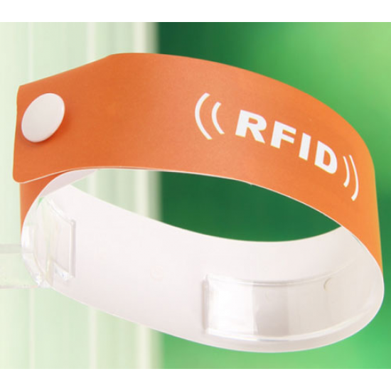 PVC Tamper Proof RFID Wristband